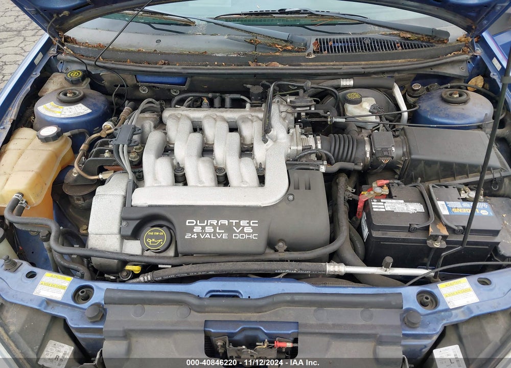 2002 MERCURY COUGAR V6 VIN: 1ZWFT61L525618460