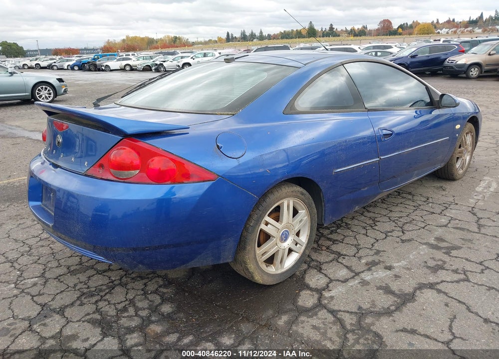 2002 MERCURY COUGAR V6 VIN: 1ZWFT61L525618460