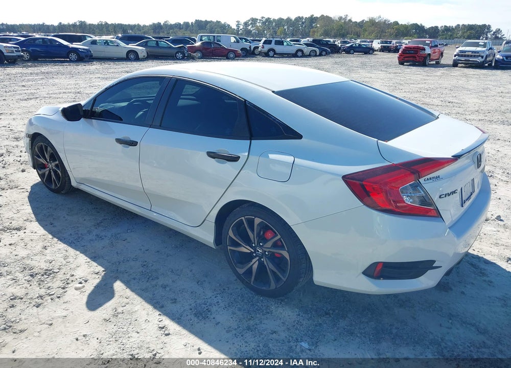 2021 HONDA CIVIC SPORT VIN: 2HGFC2F87MH551670