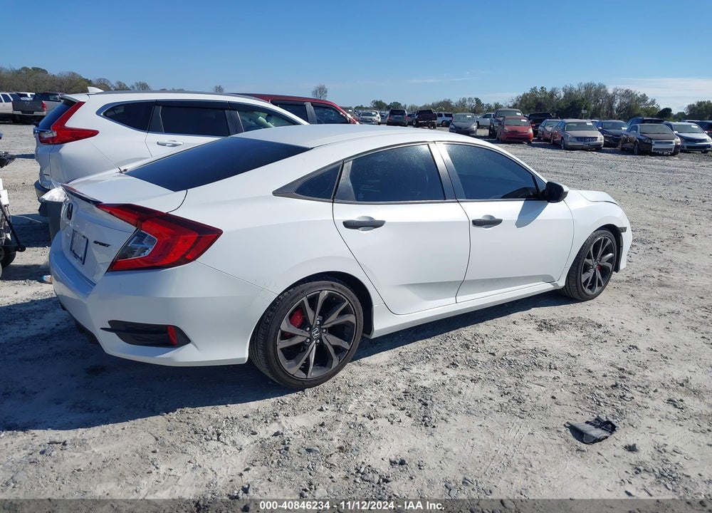 2021 HONDA CIVIC SPORT VIN: 2HGFC2F87MH551670