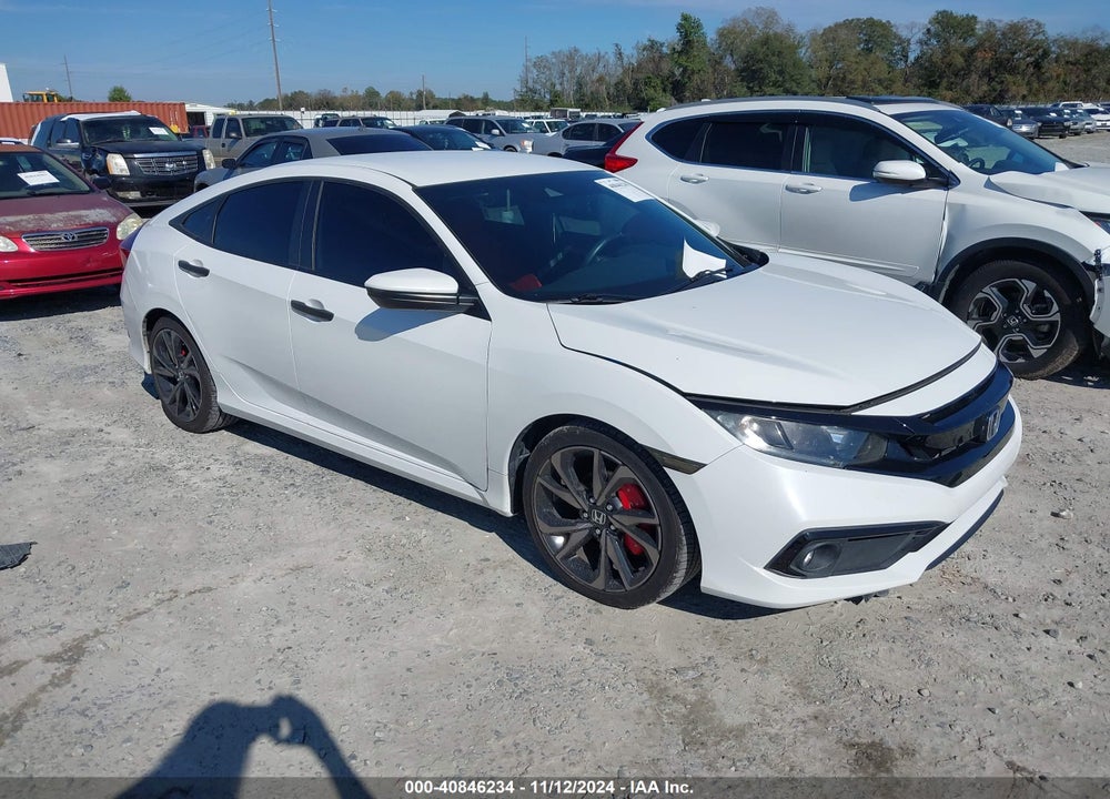2021 HONDA CIVIC SPORT VIN: 2HGFC2F87MH551670
