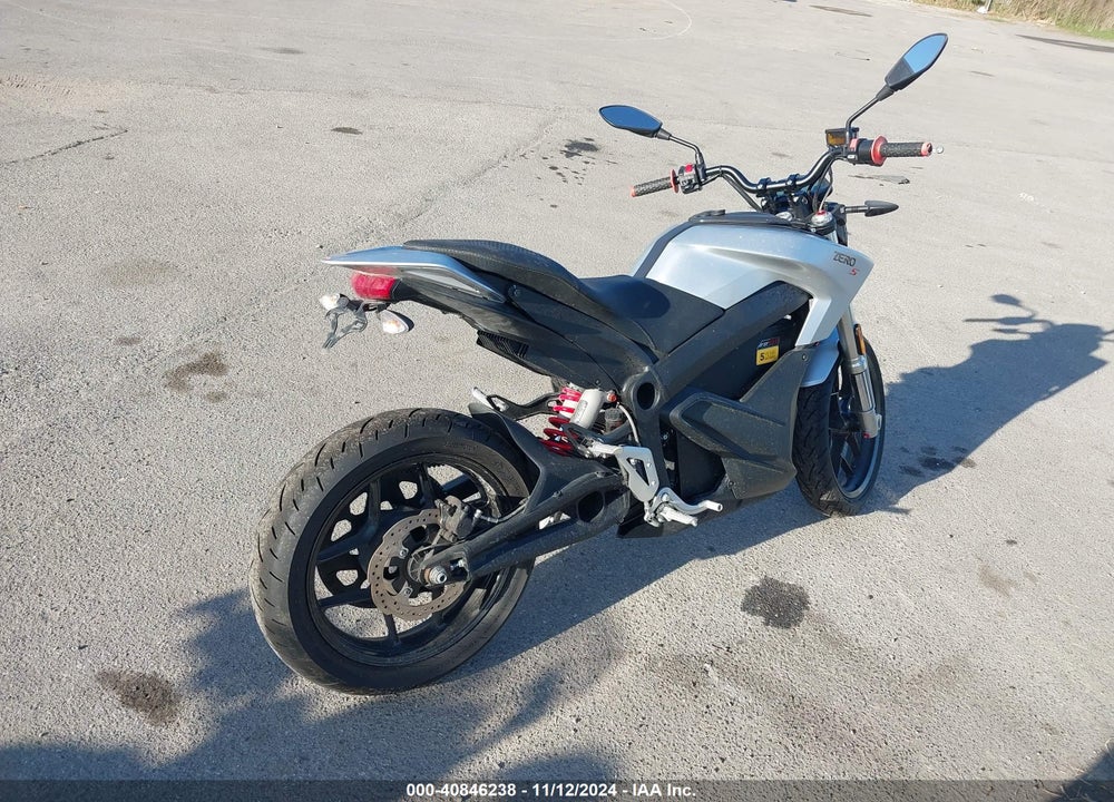 2018 ZERO MOTORCYCLES INC S 13.0 VIN: 538SMFZ57JCA10453