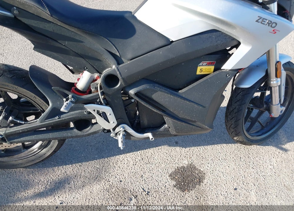 2018 ZERO MOTORCYCLES INC S 13.0 VIN: 538SMFZ57JCA10453