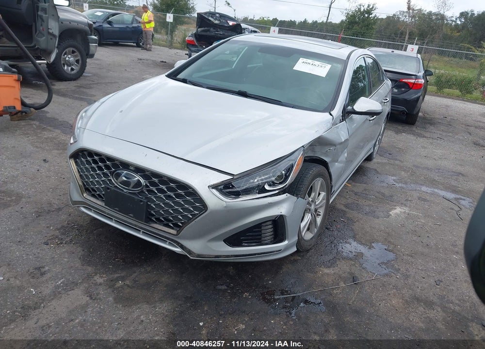 2019 HYUNDAI SONATA SPORT VIN: 5NPE34AF8KH816550