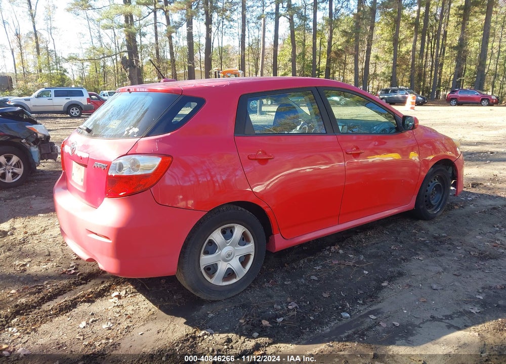 2009 TOYOTA MATRIX VIN: 2T1KU40E19C065376