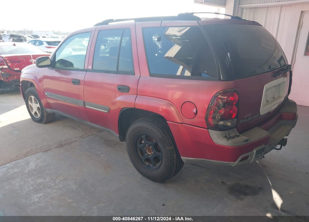 2002 CHEVROLET TRAILBLAZER LT VIN: 1GNDT13S522174821