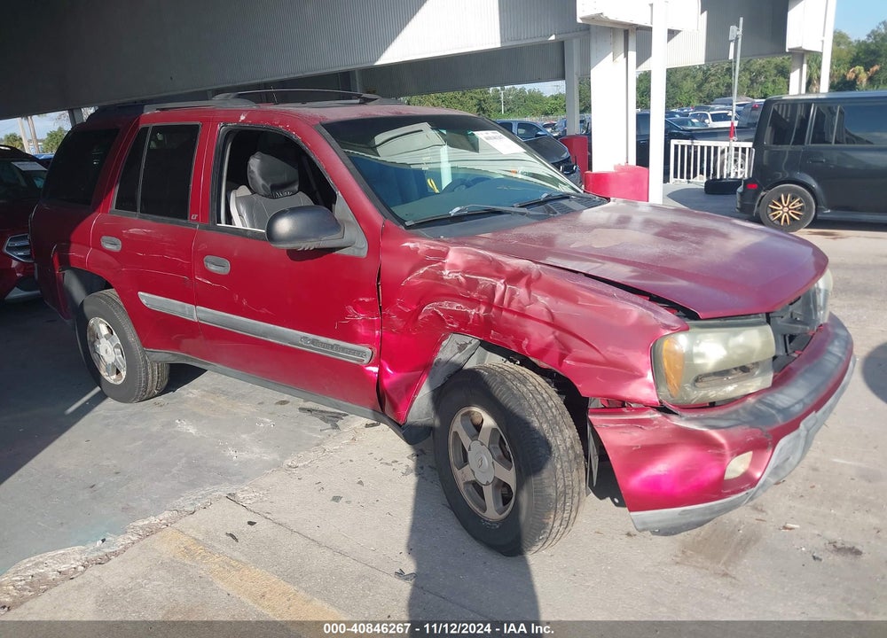 2002 CHEVROLET TRAILBLAZER LT VIN: 1GNDT13S522174821