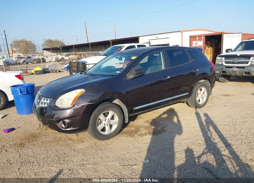 2013 NISSAN ROGUE S VIN: JN8AS5MTXDW554864