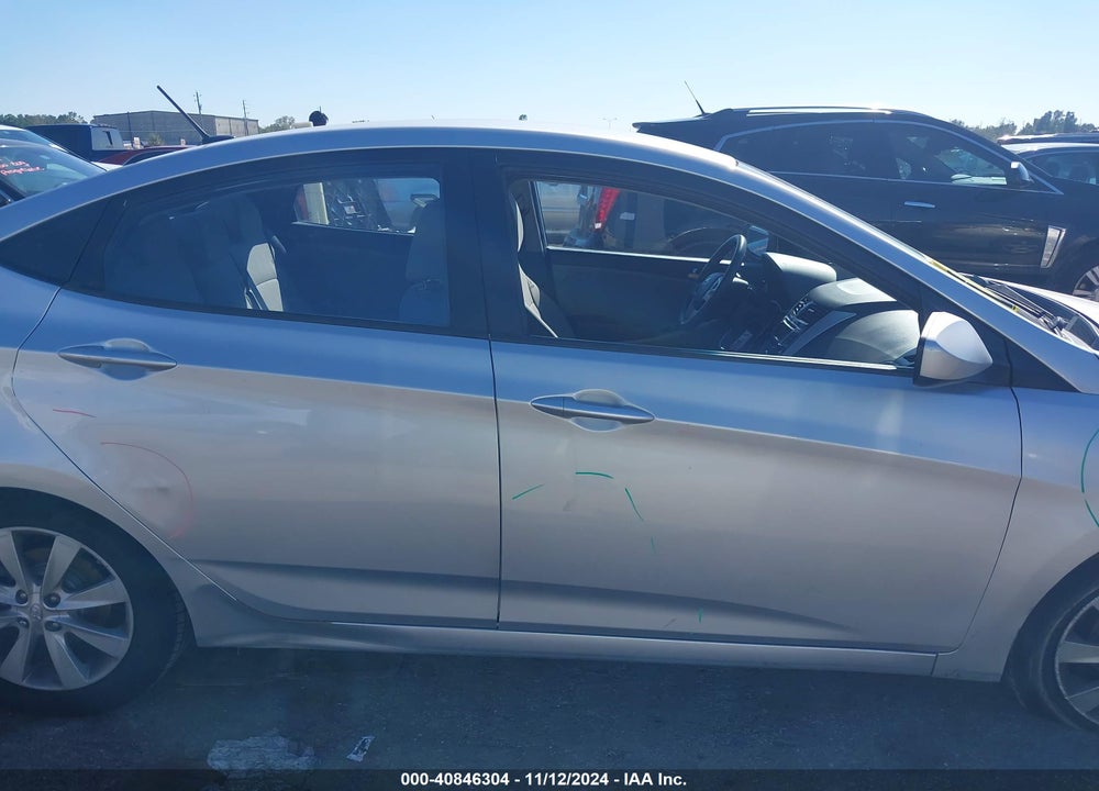 2013 HYUNDAI ACCENT GLS VIN: KMHCU4AE1DU302636