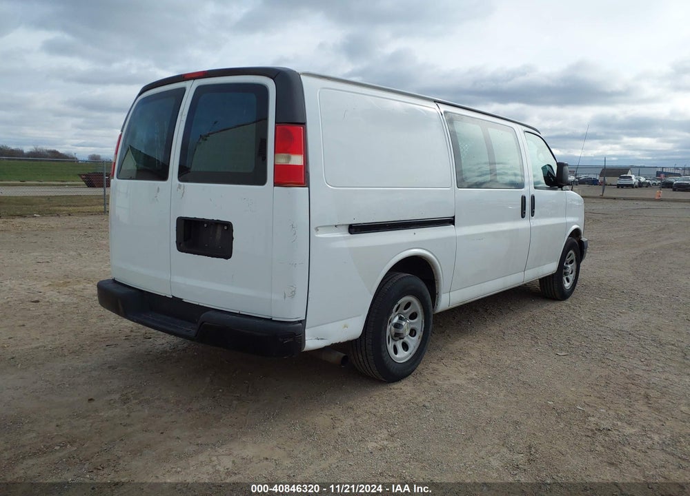 2012 CHEVROLET EXPRESS 1500 WORK VAN VIN: 1GCSGAFX9C1154266