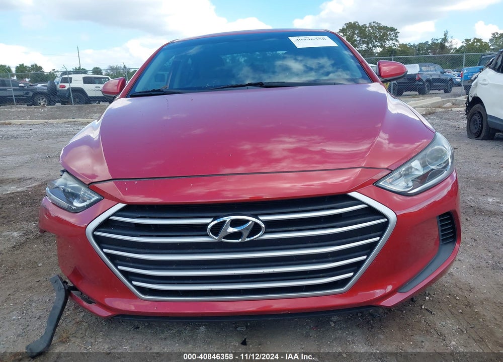 2018 HYUNDAI ELANTRA SE VIN: 5NPD74LFXJH346050