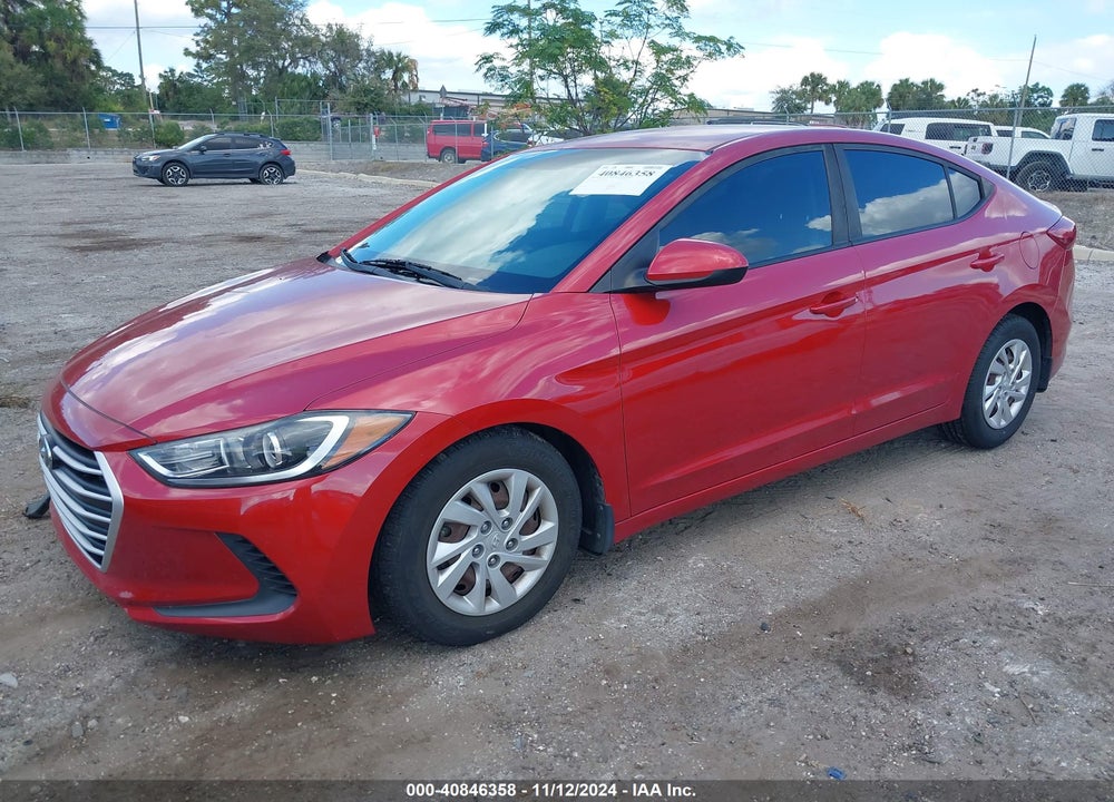 2018 HYUNDAI ELANTRA SE VIN: 5NPD74LFXJH346050
