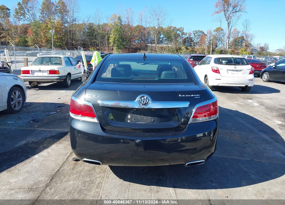 2011 BUICK LACROSSE CXS VIN: 1G4GE5GD8BF307238