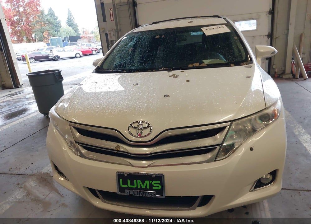 2013 TOYOTA VENZA LE V6 VIN: 4T3BK3BB0DU090027