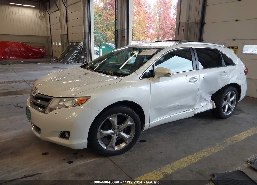 2013 TOYOTA VENZA LE V6 VIN: 4T3BK3BB0DU090027