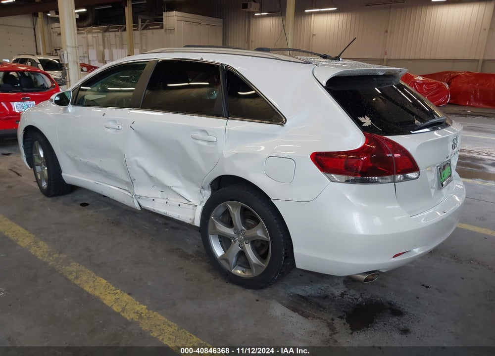 2013 TOYOTA VENZA LE V6 VIN: 4T3BK3BB0DU090027