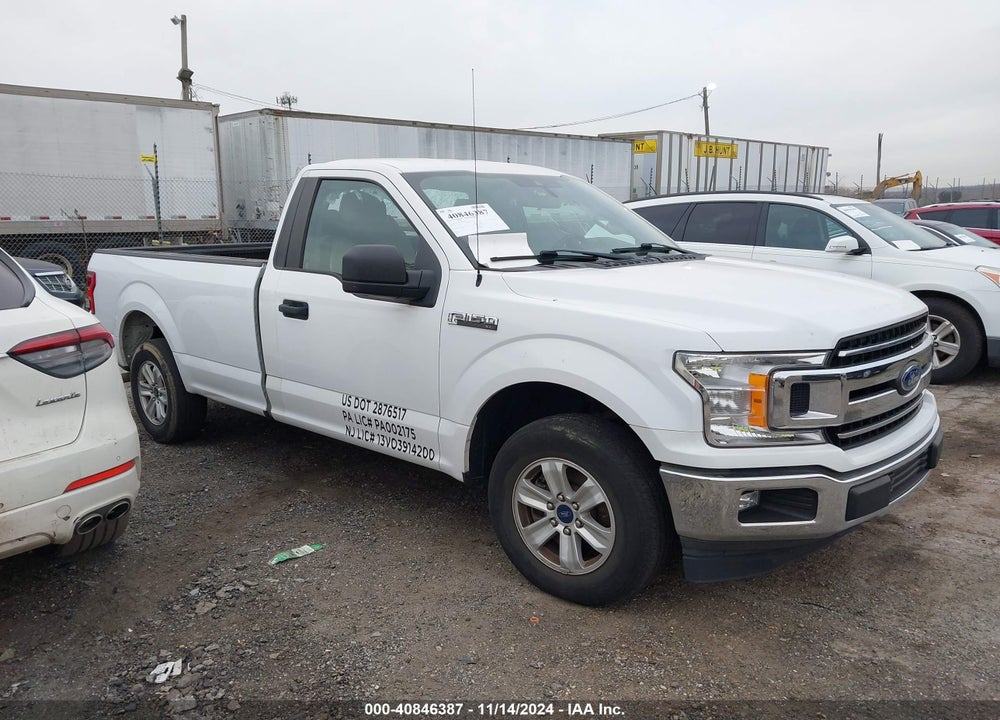 2019 FORD F-150 XL VIN: 1FTMF1C59KKD39148