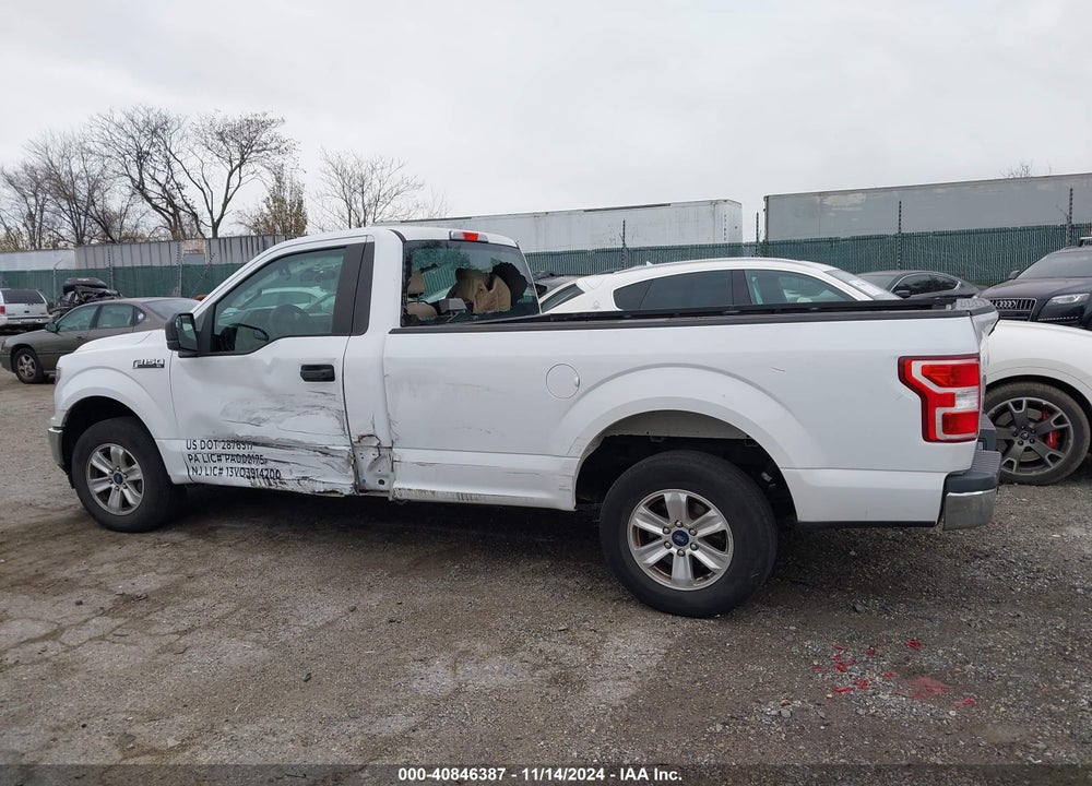 2019 FORD F-150 XL VIN: 1FTMF1C59KKD39148