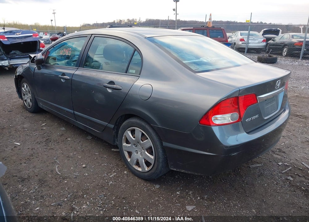 2009 HONDA CIVIC LX VIN: 2HGFA16529H368710