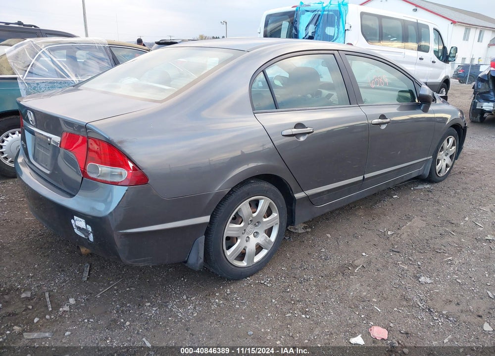 2009 HONDA CIVIC LX VIN: 2HGFA16529H368710