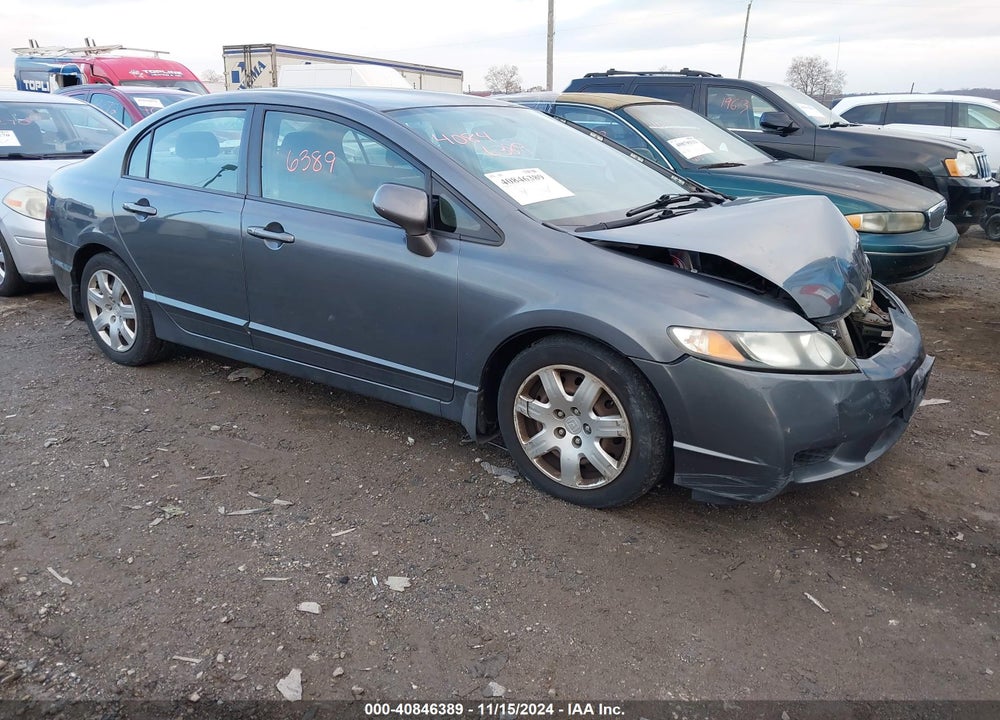 2009 HONDA CIVIC LX VIN: 2HGFA16529H368710