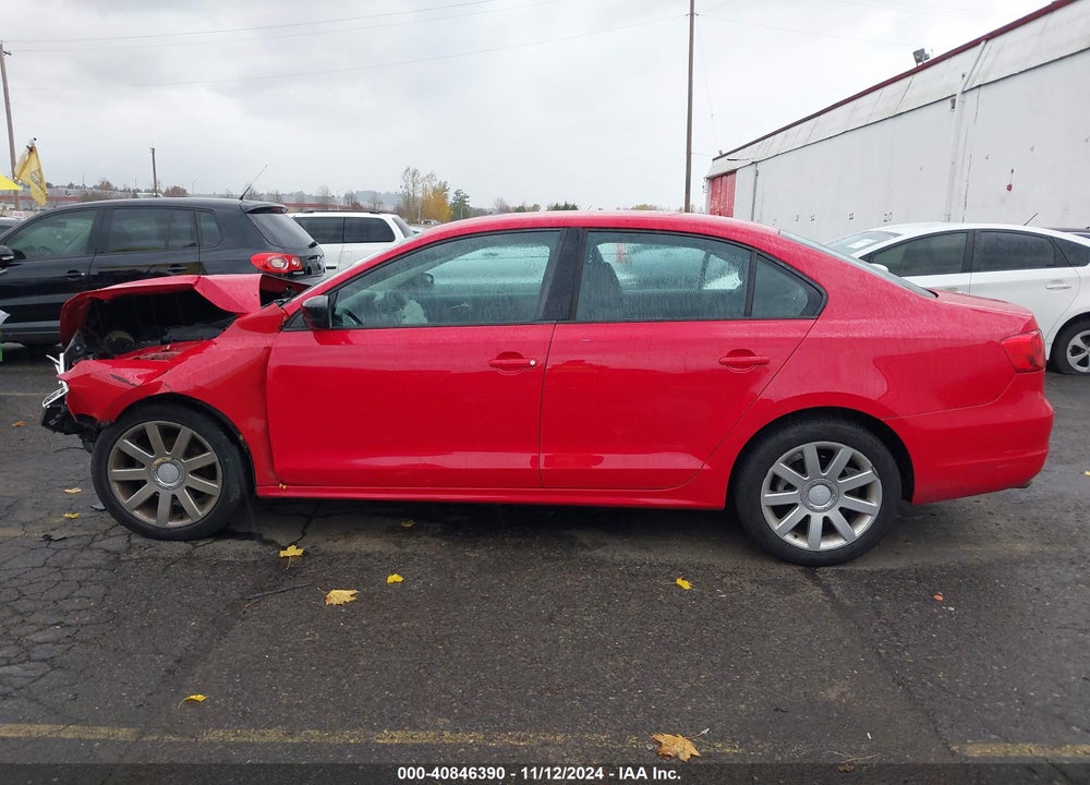 2013 VOLKSWAGEN JETTA 2.0L S VIN: 3VW2K7AJ9DM403736