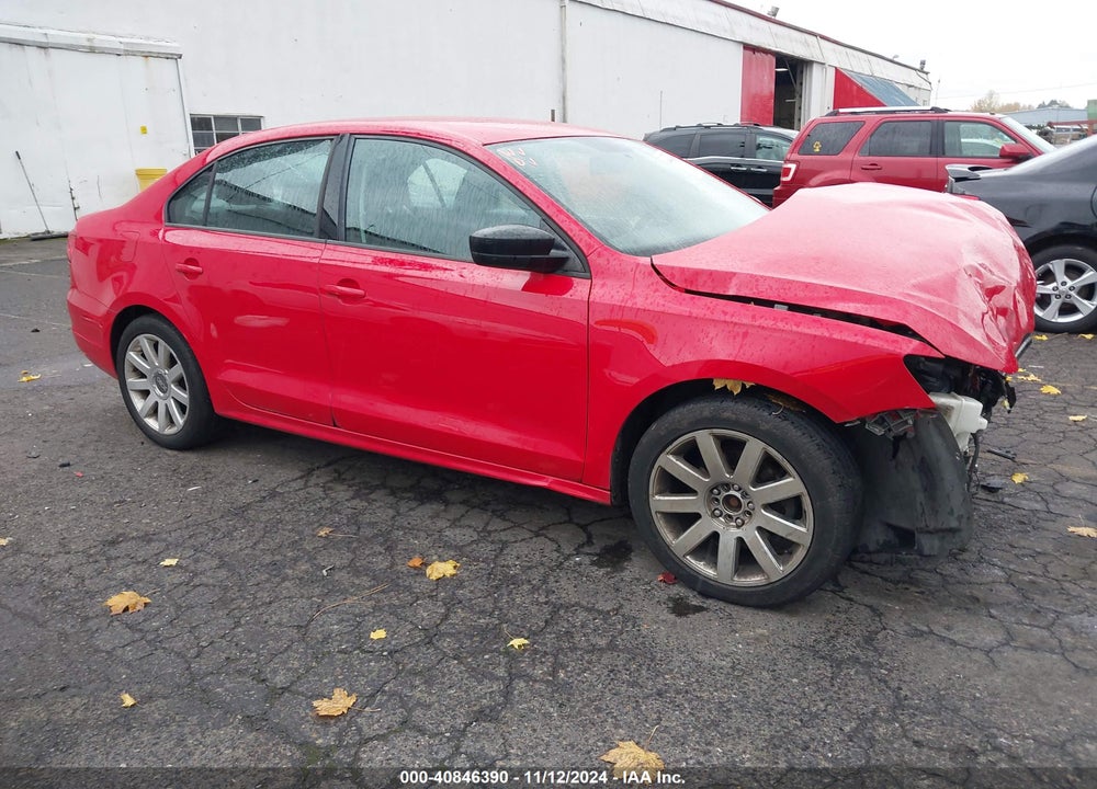 2013 VOLKSWAGEN JETTA 2.0L S VIN: 3VW2K7AJ9DM403736