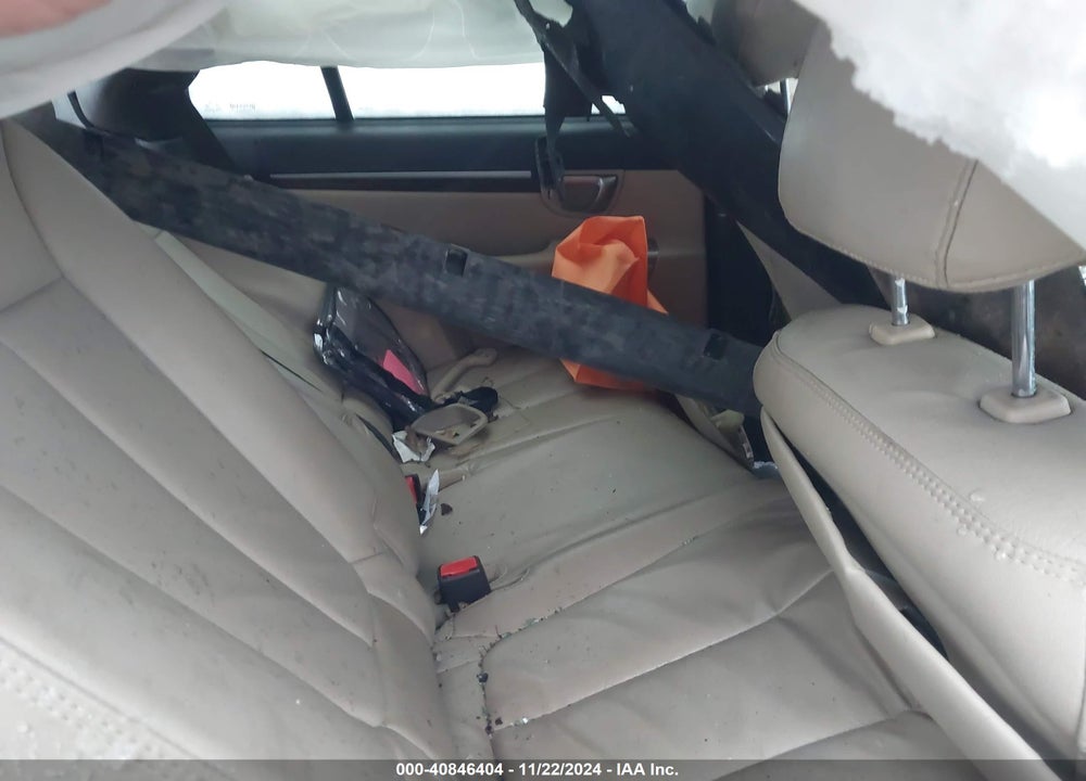 2011 HYUNDAI SANTA FE LIMITED VIN: 5XYZK3AB9BG077420
