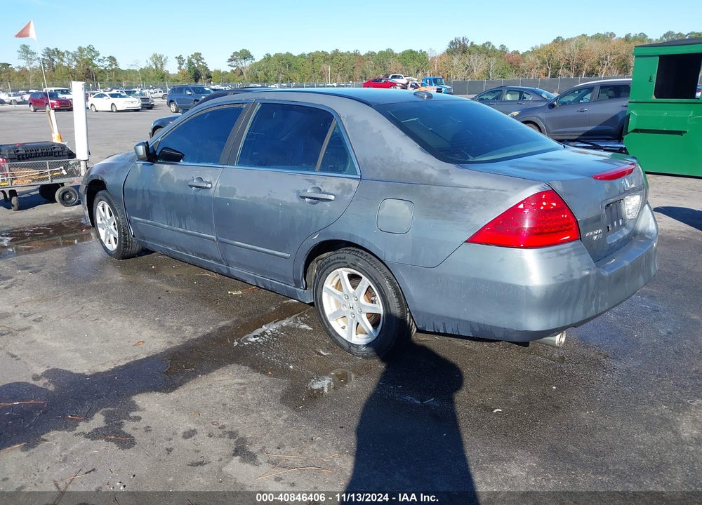 2007 HONDA ACCORD 3.0 EX VIN: 1HGCM66517A001624