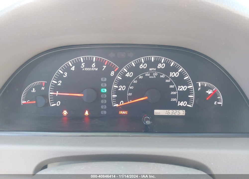 2006 TOYOTA CAMRY XLE VIN: 4T1BE32K86U735137