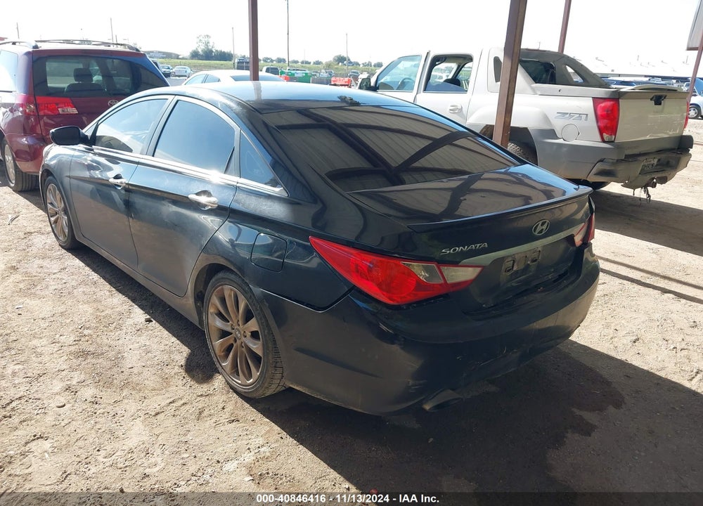 2013 HYUNDAI SONATA SE VIN: 5NPEC4AC3DH580690