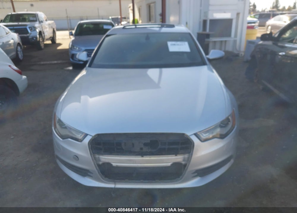 2014 AUDI A6 2.0T PREMIUM VIN: WAUGFAFC3EN051942