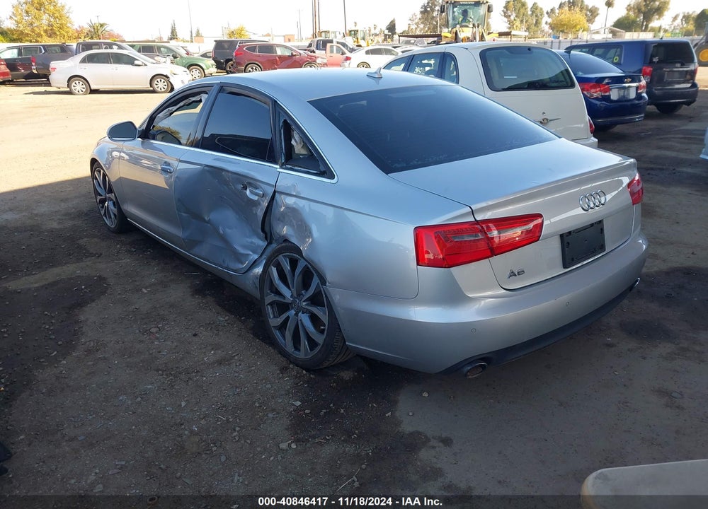 2014 AUDI A6 2.0T PREMIUM VIN: WAUGFAFC3EN051942