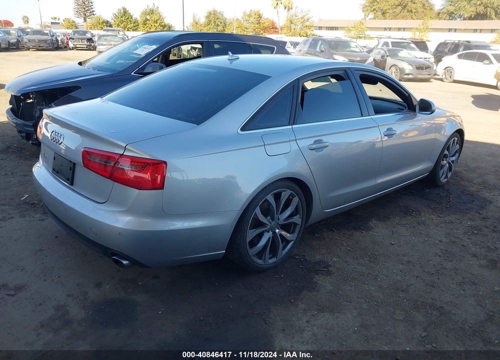 2014 AUDI A6 2.0T PREMIUM VIN: WAUGFAFC3EN051942