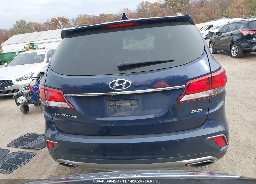 2018 HYUNDAI SANTA FE SE ULTIMATE VIN: KM8SR4HF9JU293675