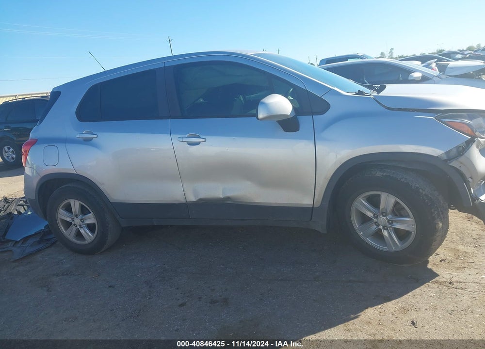 2019 CHEVROLET TRAX LS VIN: 3GNCJKSBXKL236317