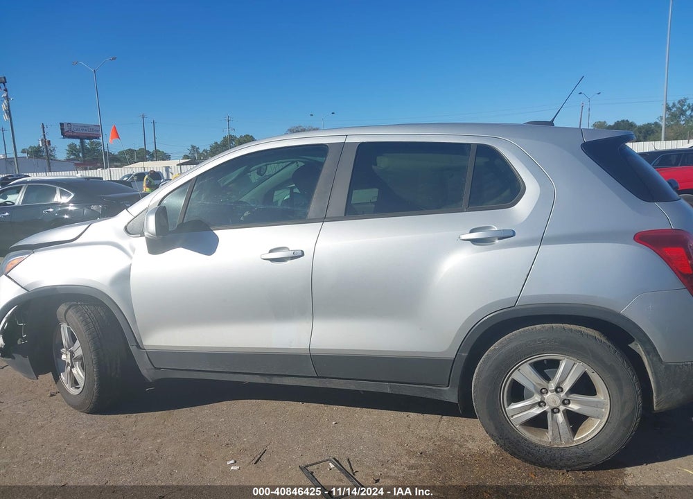 2019 CHEVROLET TRAX LS VIN: 3GNCJKSBXKL236317