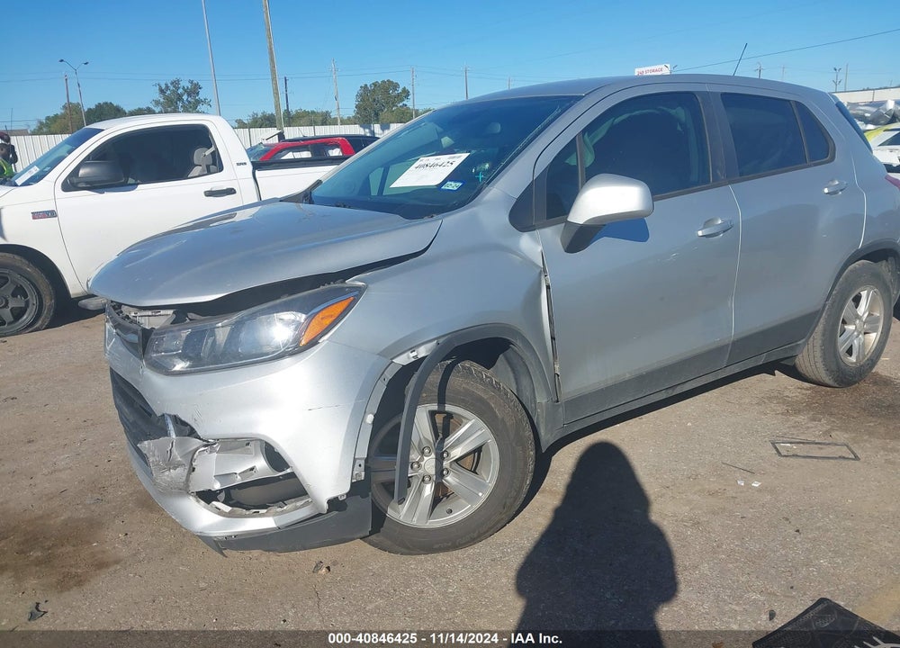 2019 CHEVROLET TRAX LS VIN: 3GNCJKSBXKL236317