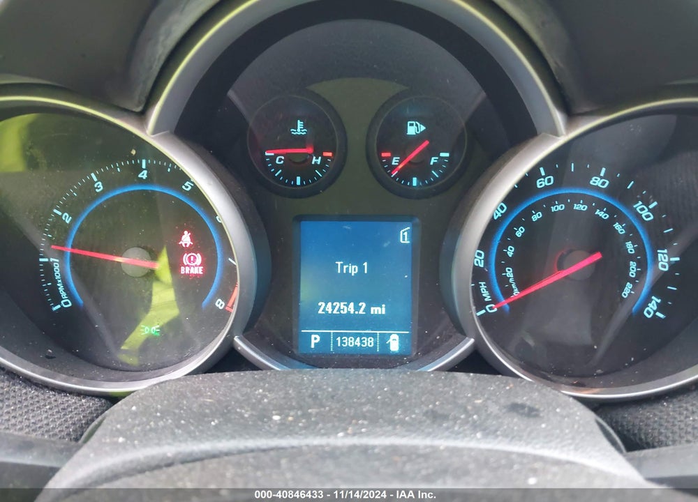 2011 CHEVROLET CRUZE ECO VIN: 1G1PJ5S99B7298782