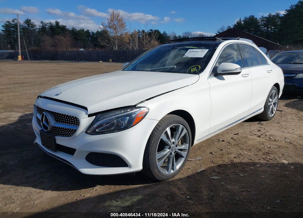 2018 MERCEDES-BENZ C 300 4MATIC VIN: WDDWF4KB2JR323774