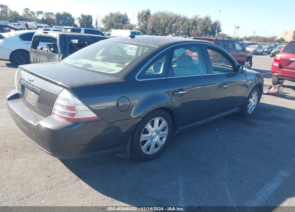 2008 FORD TAURUS LIMITED VIN: 1FAHP25W68G117825