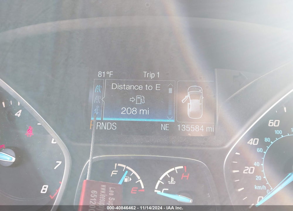 2013 FORD ESCAPE TITANIUM VIN: 1FMCU0J99DUD91920