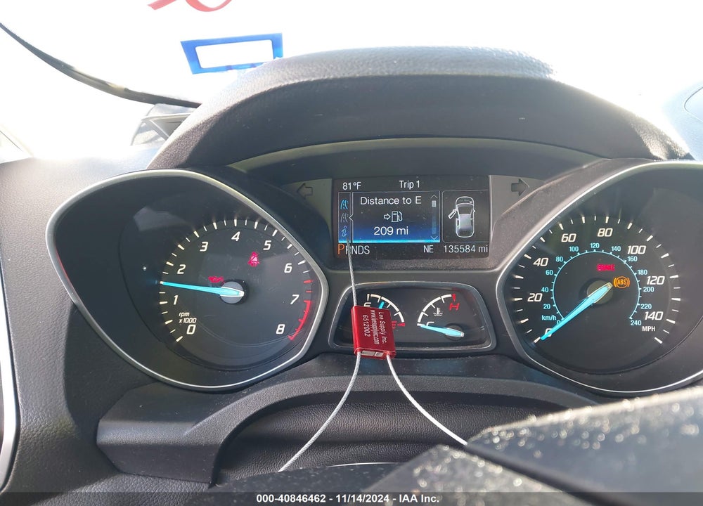 2013 FORD ESCAPE TITANIUM VIN: 1FMCU0J99DUD91920