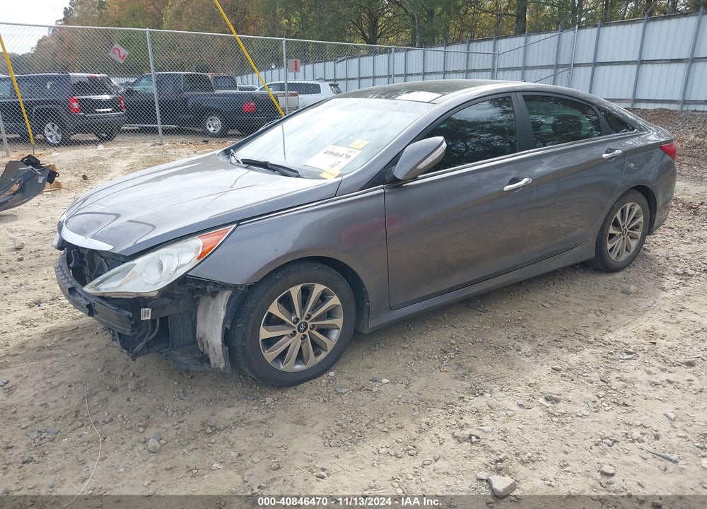 2014 HYUNDAI SONATA LIMITED VIN: 5NPEC4AC4EH854304