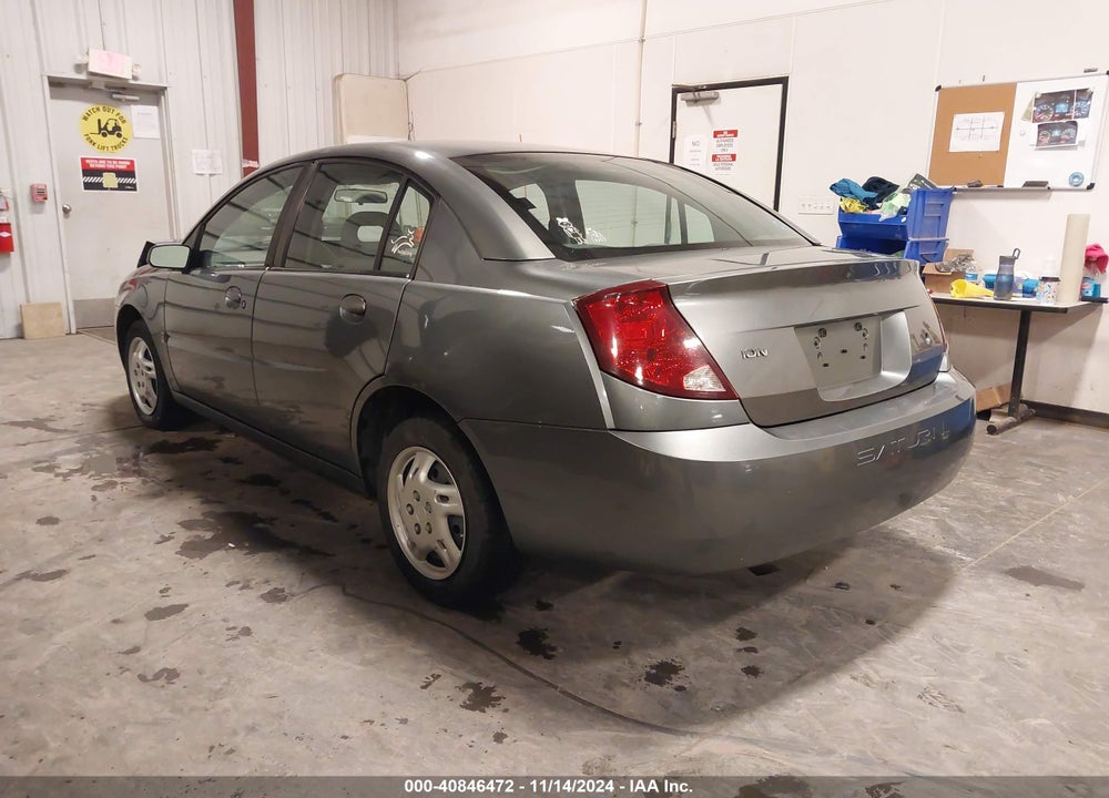 2004 SATURN ION 2 VIN: 1G8AJ52F54Z196240