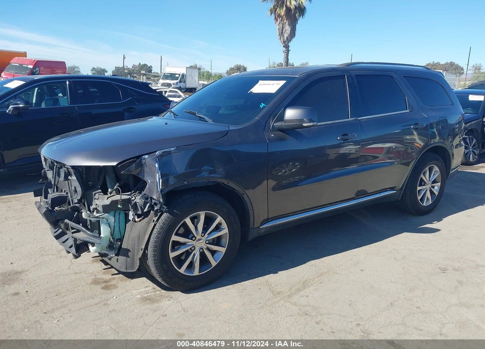 2015 DODGE DURANGO LIMITED VIN: 1C4RDHDGXFC765998