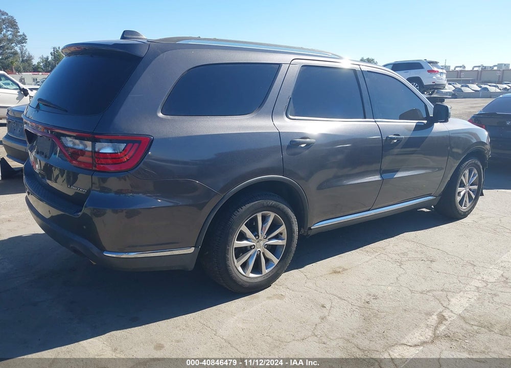 2015 DODGE DURANGO LIMITED VIN: 1C4RDHDGXFC765998