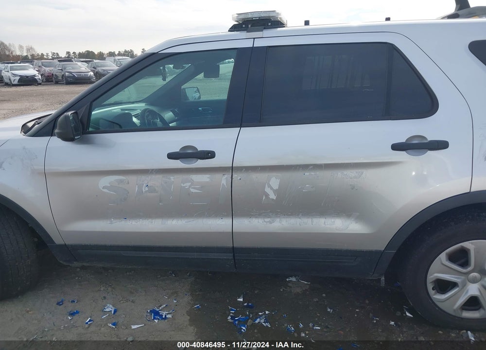 2018 FORD POLICE INTERCEPTOR UTILITY VIN: 1FM5K8AR0JGA32754