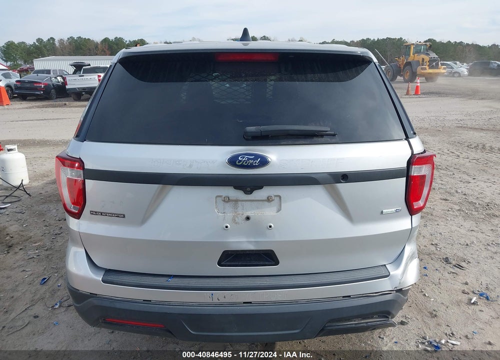 2018 FORD POLICE INTERCEPTOR UTILITY VIN: 1FM5K8AR0JGA32754