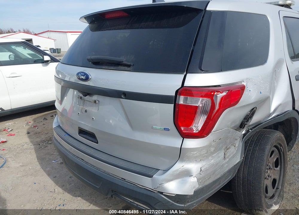 2018 FORD POLICE INTERCEPTOR UTILITY VIN: 1FM5K8AR0JGA32754